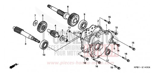 BOITE DE VITESSES NSS2501 de 2001